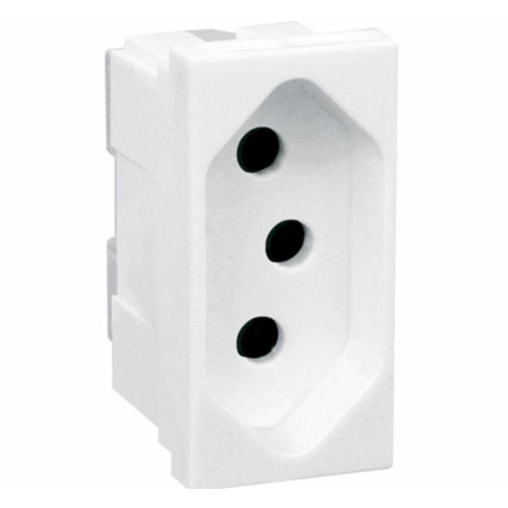 Modulo Tomada 2P+T 20a 250v Branco 615060 Pial em Oferta na Shopee
