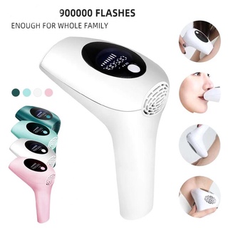 Depilador Permanente Profissional IPL / Depilação a Laser Fotoelétrica Feminina / Máquina de Remoção de Pelos Indolor