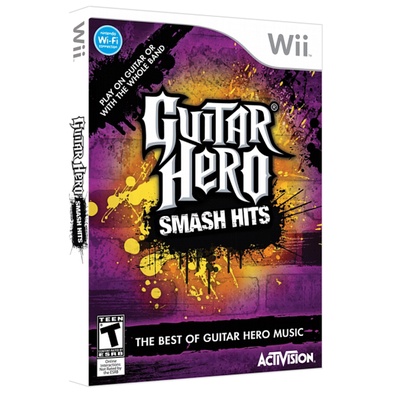 Jogo Nintendo wii Guitar Hero - Smash Hits