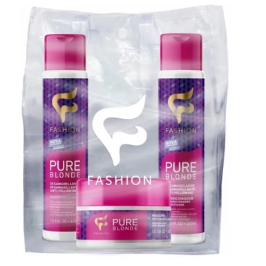 1 Kit Pure Blond Fashion - 3 Ítens