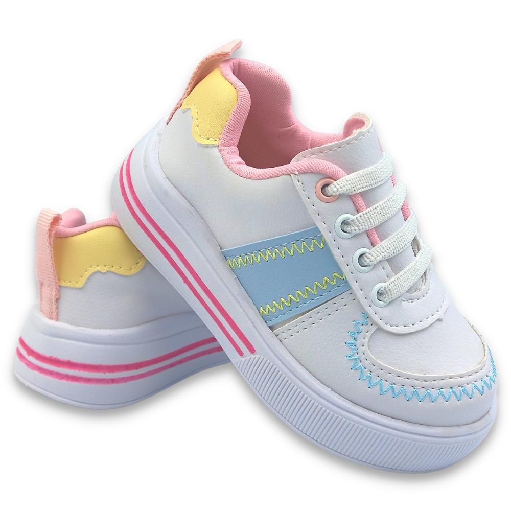 Tenis Sapatinho Calcado Feminina Infantil Bebe Cegonha Casual