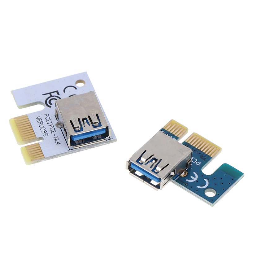 Adaptador Pci-e 1x Usb 3.0 Riser Mineração