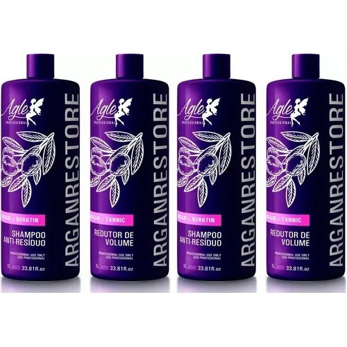 2 kit semi definitiva selagem termica ARGAN RESTORES S/F