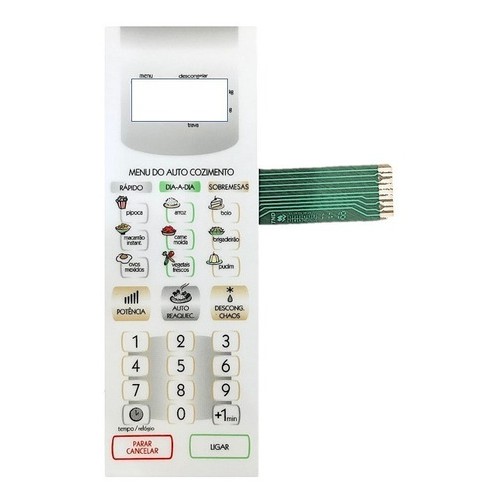 Membrana Teclado Microondas Panasonic Nn St357
