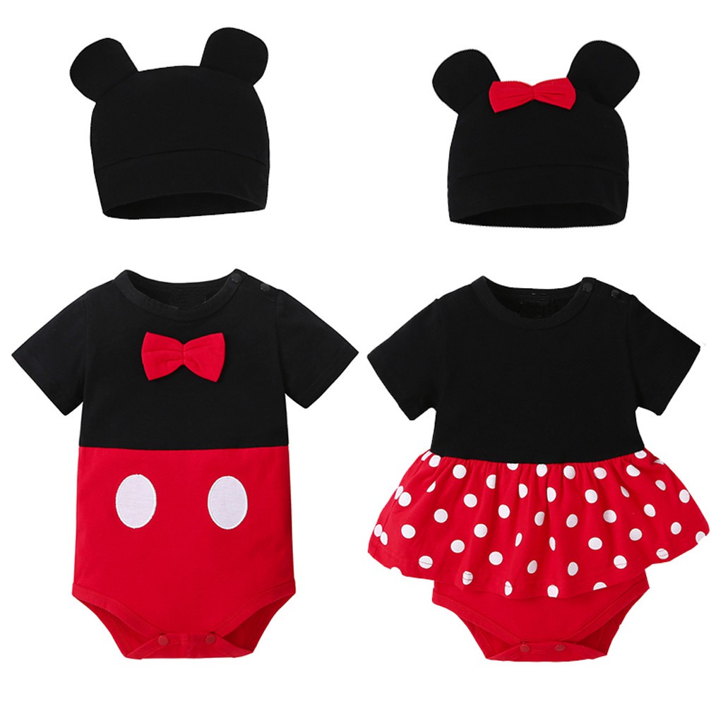 roupa de bebê da minnie