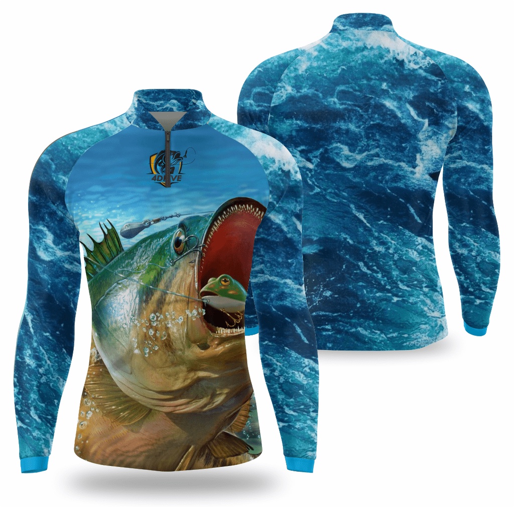 Camisa pesca protecao solar uv Camiseta fator 50 em varias estampas