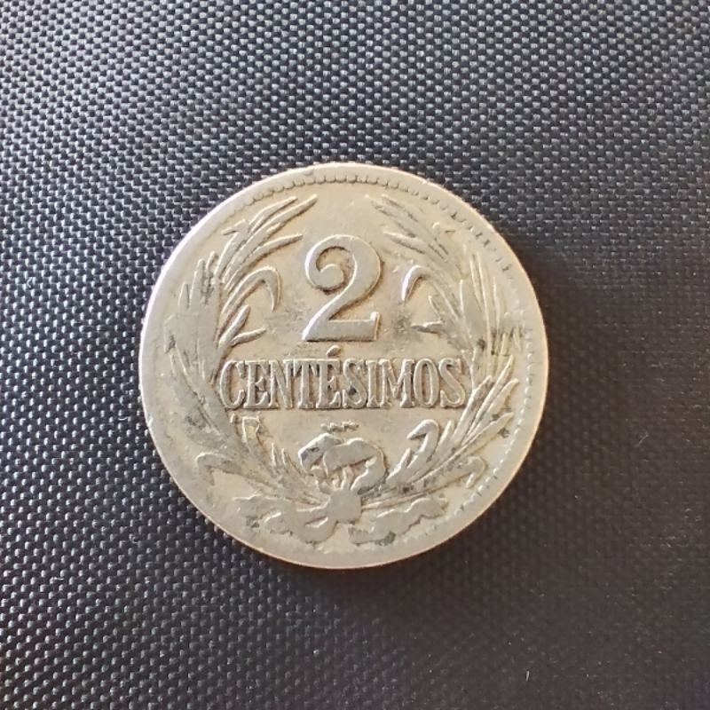 Moeda 2 Centésimos (Uruguay) 1924