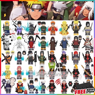 Minifiguras Naruto Might Guy Namikaze Minato Tsunade Jiraiya Coleção Brinquedos Mini Figuras WM6105-6109 Toys Gifts