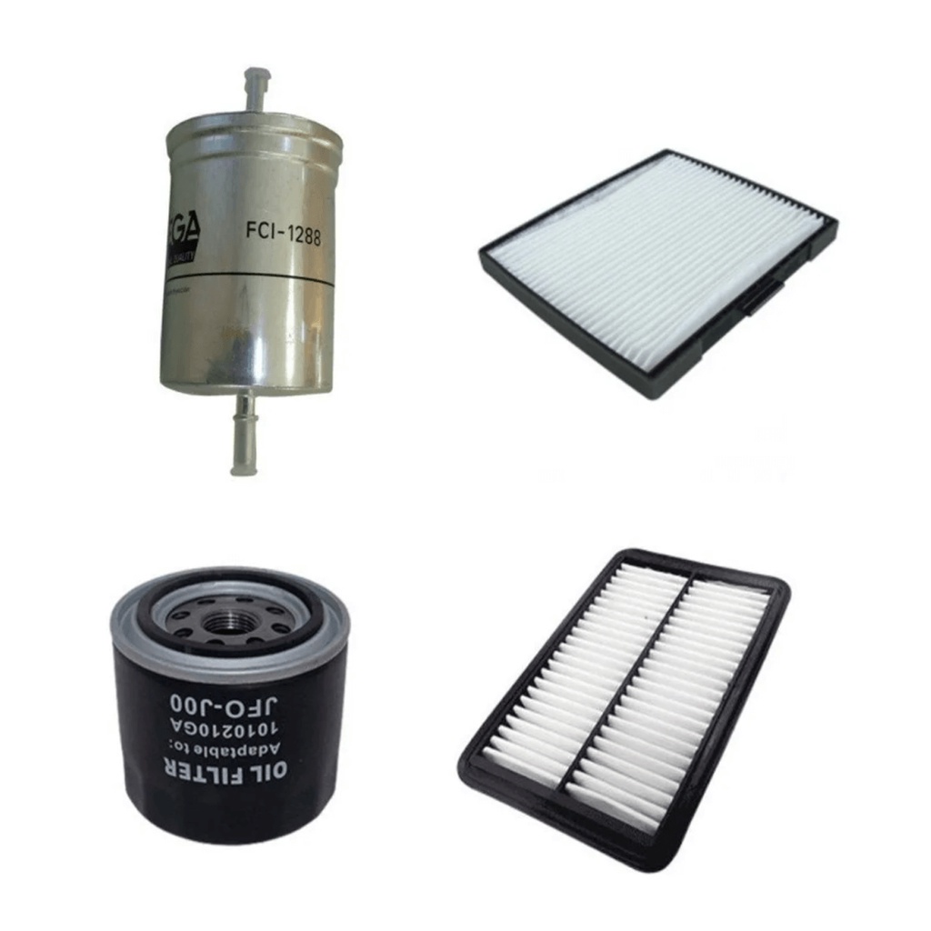 Kit Troca De Filtros Todos Jac J6 2.0 16v