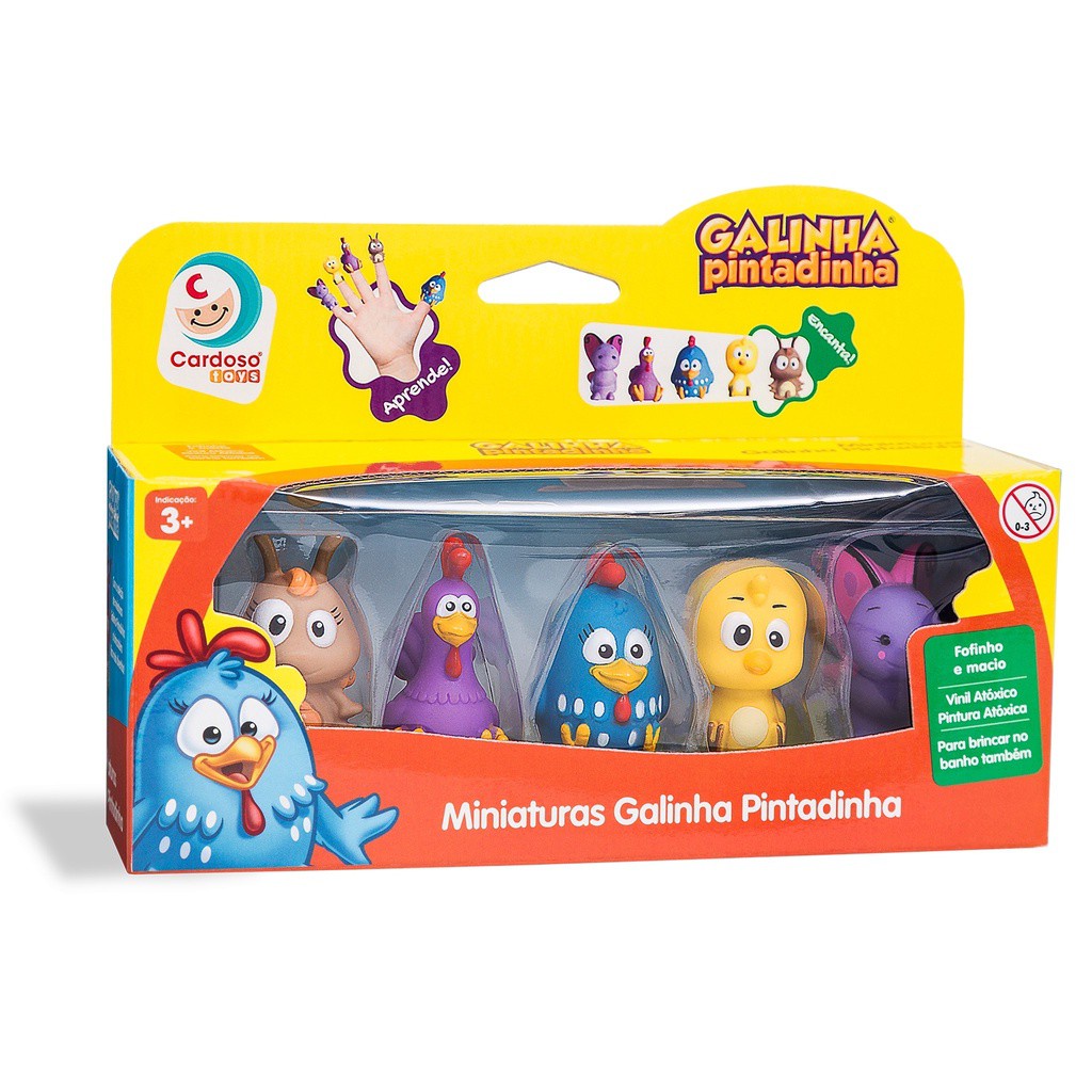 DEDOCHE DE MINIATURAS GALINHA PINTADINHA - CARDOSO