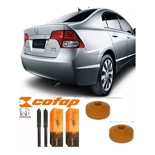 Par Amortecedor Traseiro Cofap Batente Honda New Civic 06/11 em Oferta na Shopee