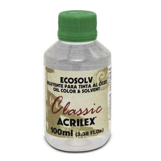Ecosolv Diluente Para Tinta À Óleo 100ml Acrilex Sem Cheiro em Oferta na Shopee