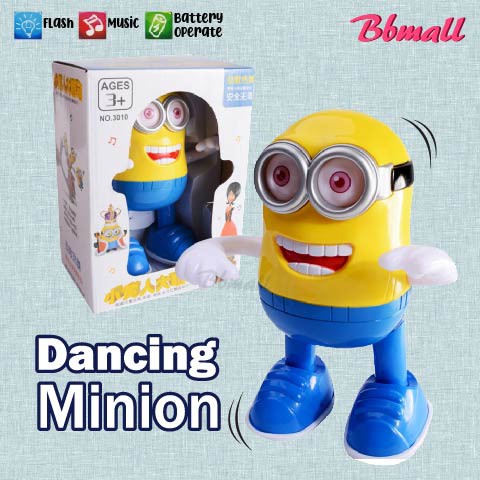 24 Horas Para Entregar Produtosminion Dança Com Música E Som KIds Acima De 3 Anos/Mainan Minion Dengan Muzik