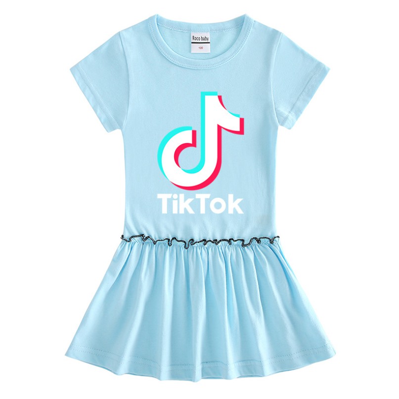 Tik Tok Vestido Criancas Menina Princesa Vestido Criancas Pequenas Roupas De Verao Coreano Criancas Shopee Brasil - blue dress roblox email foto de roupas roupas de unicornio roupas de menina