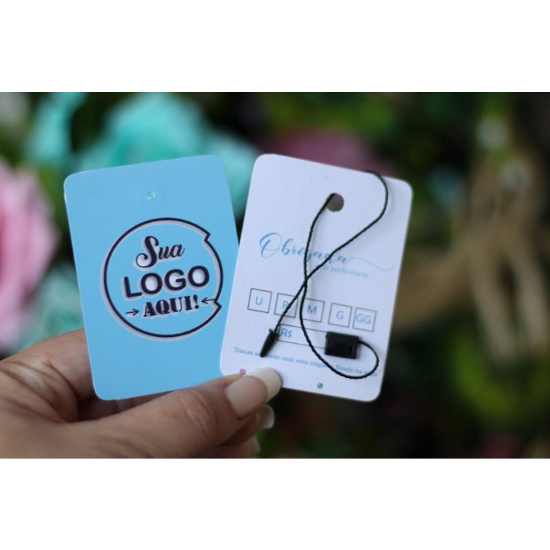 100 Etiquetas para roupas personalizadas