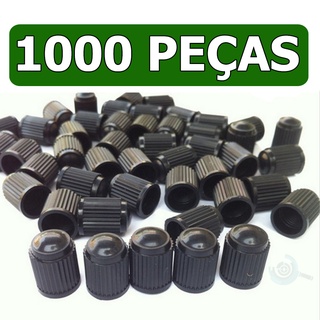 Kit Tampinhas Plasticas Para Bico Pneu Moto Carro Bicicleta Pacote Com 1000 peças Novas Uso Profissional Vedação Segura