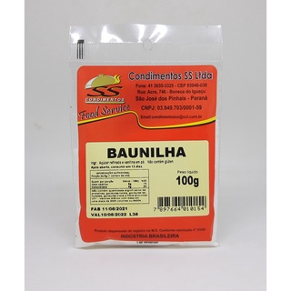 Açúcar de Baunilha 100g 500g | Confeitos e Condimentos