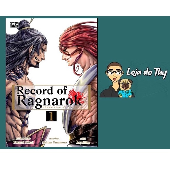 Placas decorativas Record Of Ragnarok - Shuumatsu no Valkyrie - anime -  mangá (A4 - 20x28cm) - Escorrega o Preço