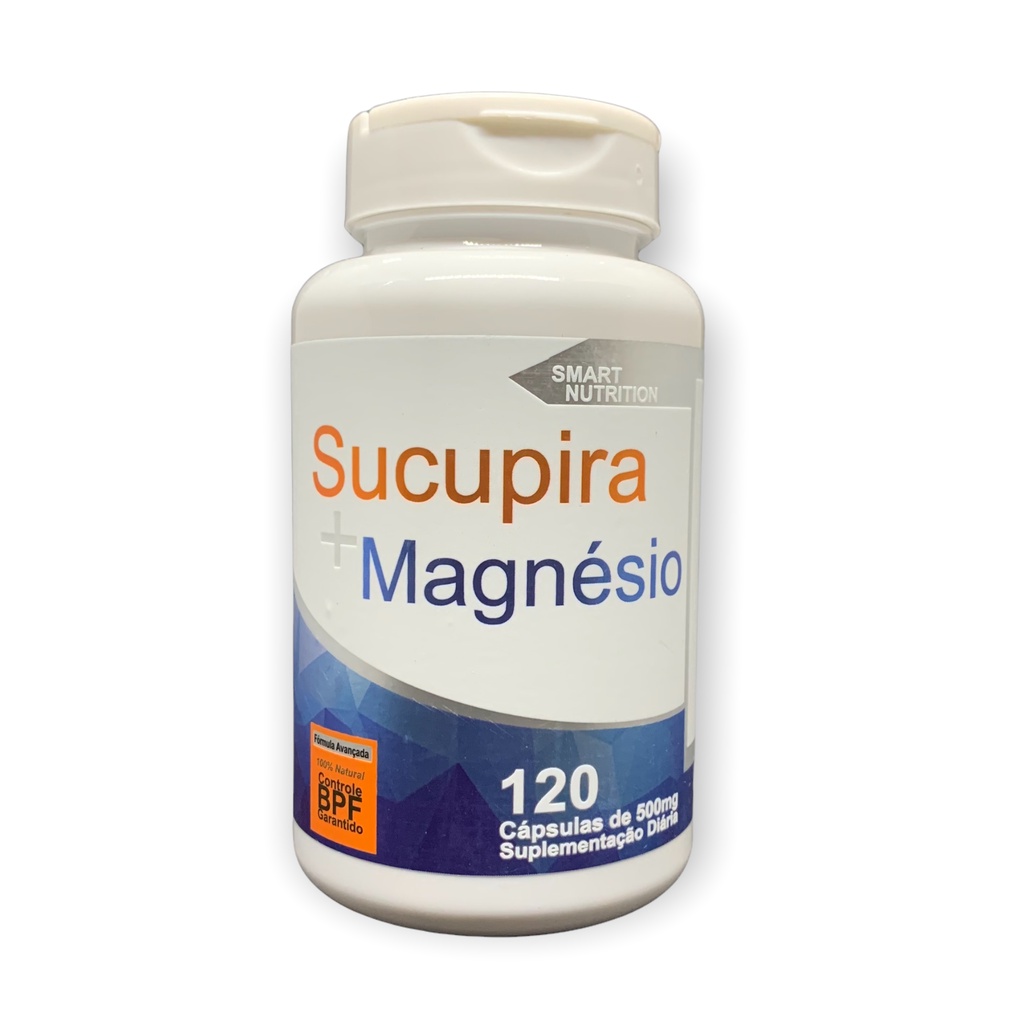 Sucupira com Cloreto de Magnésio  P.A 500mg 120caps, Cloreto com Sucupira puro para dores Envio Hoje