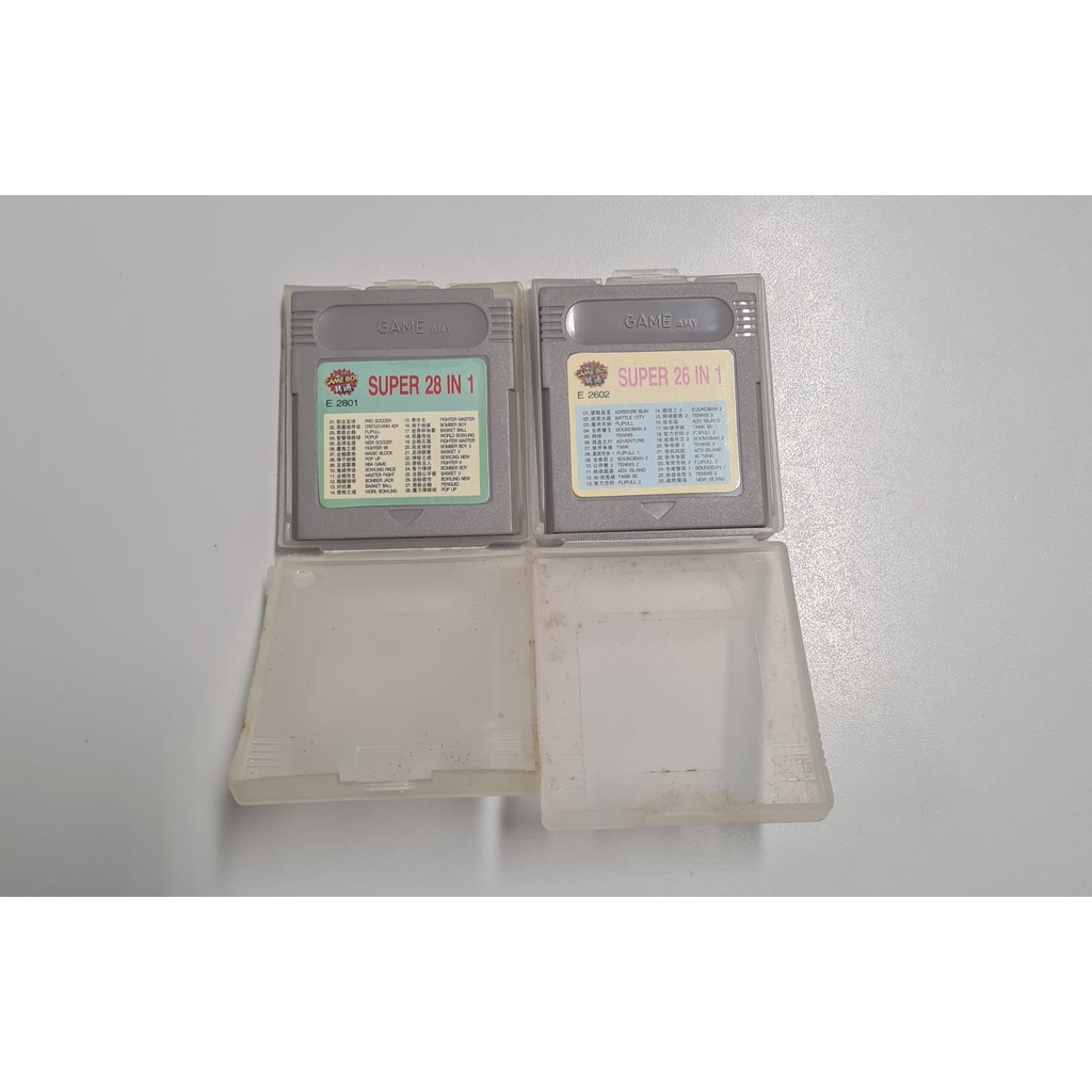 Jogo fitas multijogos para Game Boy Color Original
