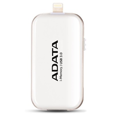 Pen Drive ADATA for iPhone, iPad and iPod 32GB White (AUE710-32G-CWH~11750011) O