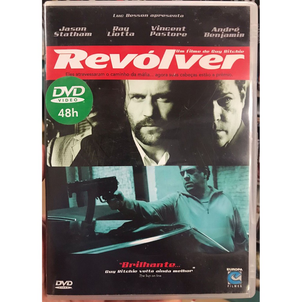 DVD Revólver (Guy Ritchie Jason Statham 2005) Original Dublado