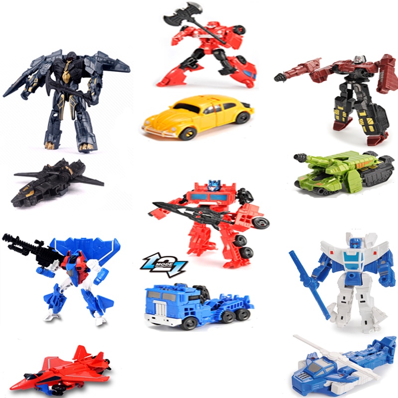 Brinquedo Transformers Modelo Optimus Prime Megatron Transforma Robô