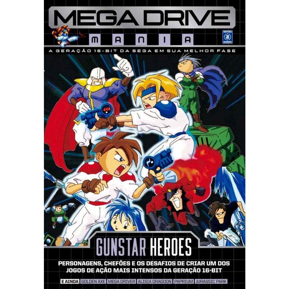 Livro Mega Drive Mania Volume 2 - Gunstar Heroes