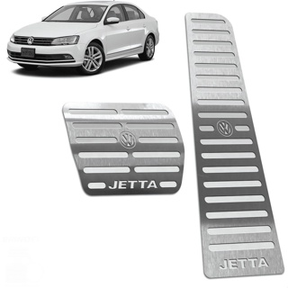 Pedaleira Jetta 11/18 Automático Aço Inox - Não fura o pedal em Oferta na Shopee