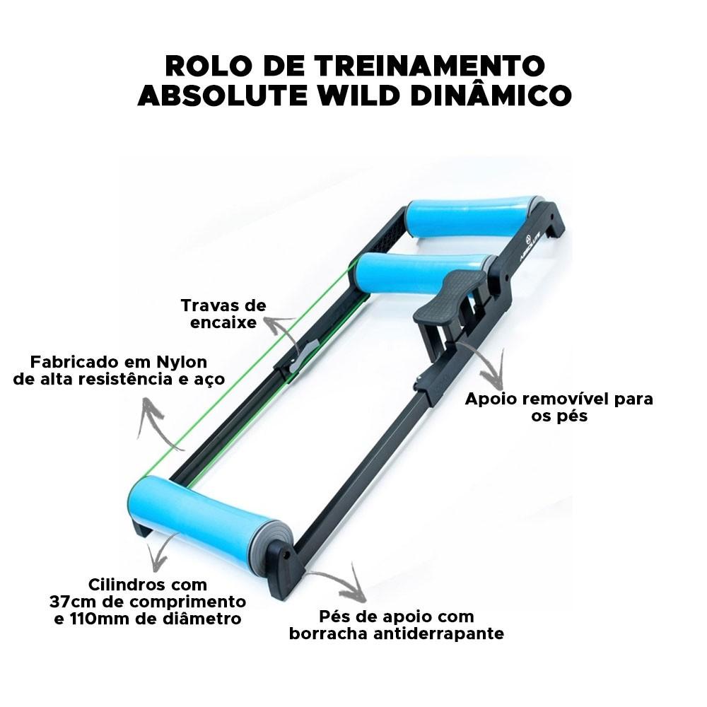 Rolo de Treinamento Absolute Wild Dinâmico Equilíbrio