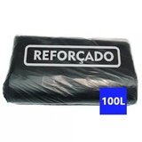 Saco de lixo 100 litros bl3 reforçado c/ 50 unid.