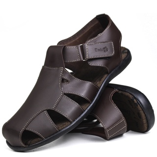 Sandália Masculina em Couro Super Conforto Promoção