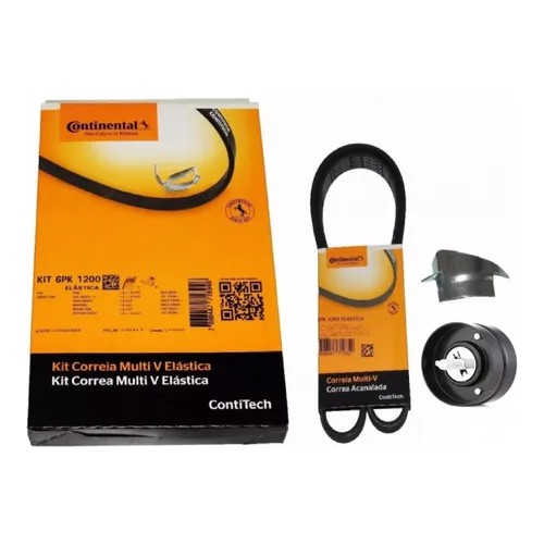 Kit Correia Poly Fox / Gol Voy Sav G5 G6 C/ Ar/ Dh Elastica em Oferta na Shopee
