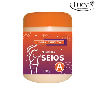 Creme para Aumentar os Seios A Lucy´s 100g para Crescer Firmar e dar Volume nos Seios