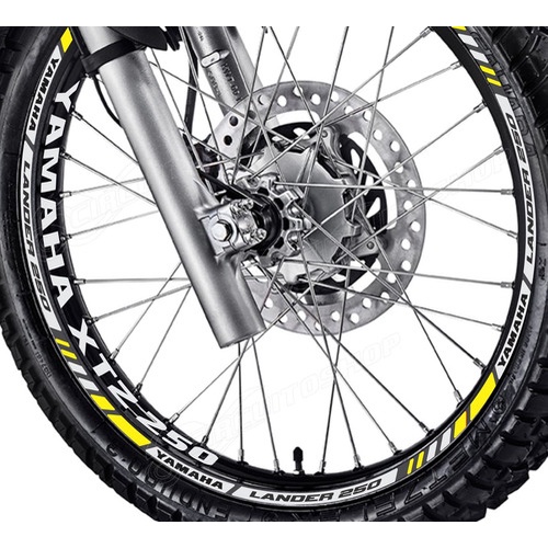 Friso + Adesivo Refletivo M10 Roda Yamaha Xtz 250 Lander