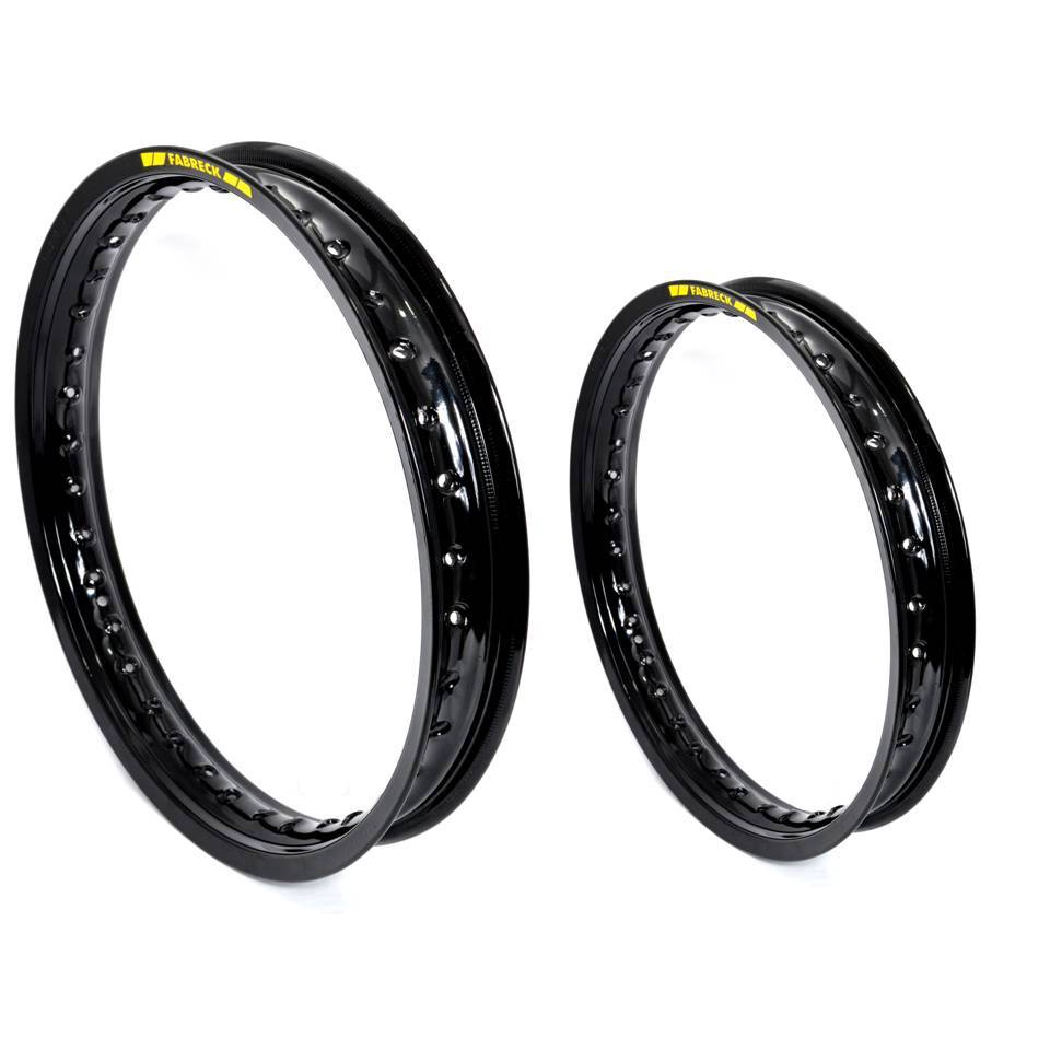 Par Aros roda  Moto em Alumínio cor Preto Brilhante Para Bros Bros Nxr 125 150 160