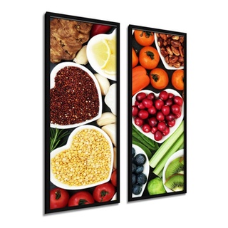 Quadros Decorativos Sala Cozinha Frutas Legumes Temperos