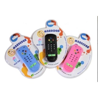 Mordedor Controle Remoto Bebe Dentição Anti stress Livre de Bpa