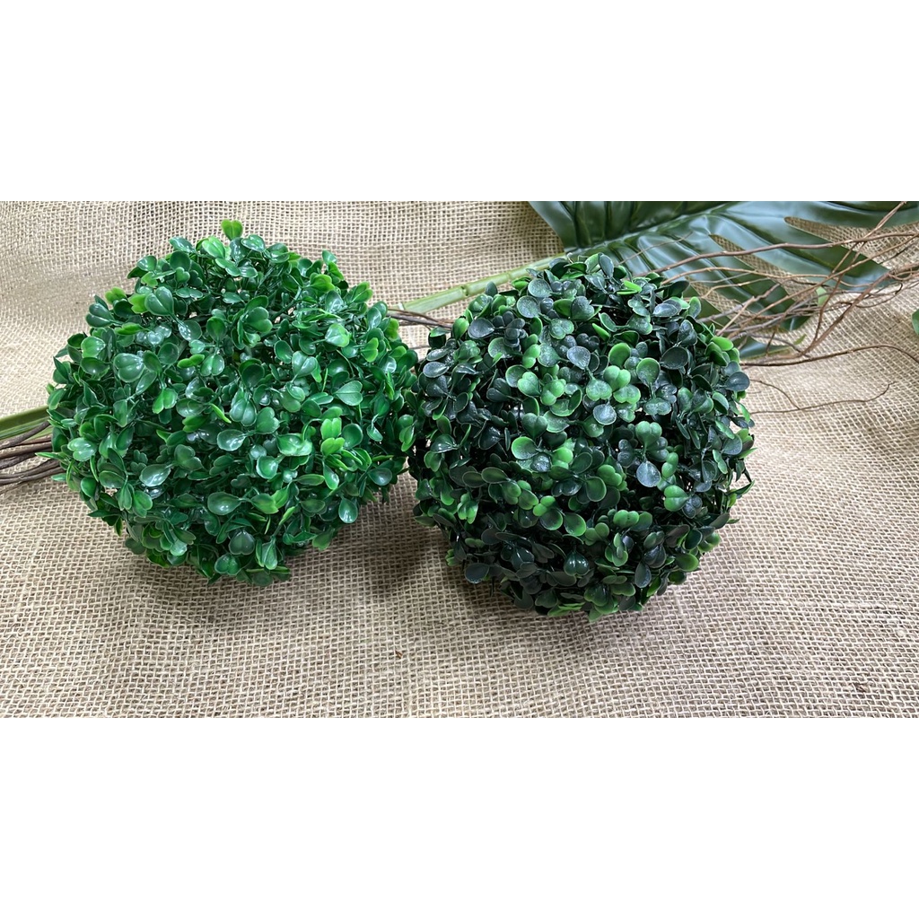 Bola de buchinho 16 cm grama artificial/0301-2 em Oferta na Shopee