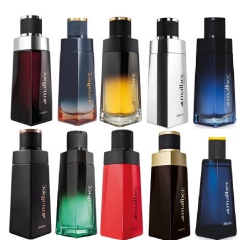 Perfume Masculino 100 ML Malbec (Bleu, X, Gold, Black, Absoluto, Magnetic, Noir, Club intenso, Tradicional, Vert, Flame )