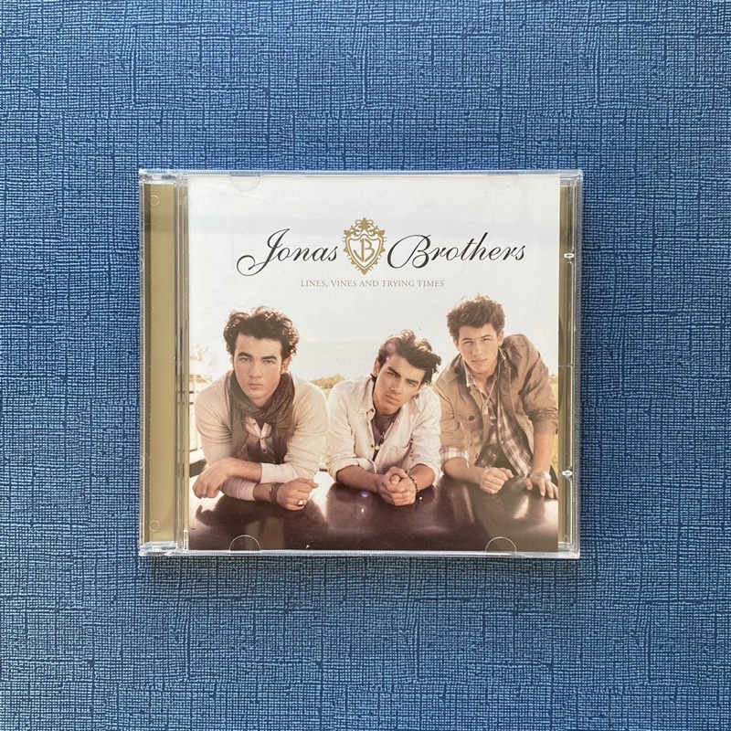 CD JONAS BROTHERS LINES, VINES AND TRYING TIMES DISNEY CHANNEL