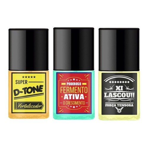 Tratamento Unha D-Tone E Poderoso Fermento E Lascou-Top Beauty