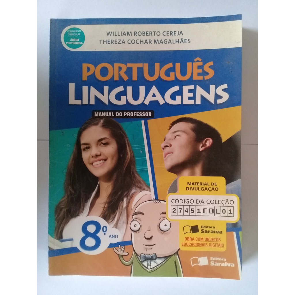 Livro Português Linguagens 8º Ano Manual Professor | Shopee Brasil