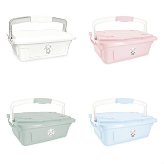 Caixa Organizadora Infantil Bebê Linha fofura 5,6 Litros Com Alça Menino Menina - Cajovil Adoleta em Oferta na Shopee
