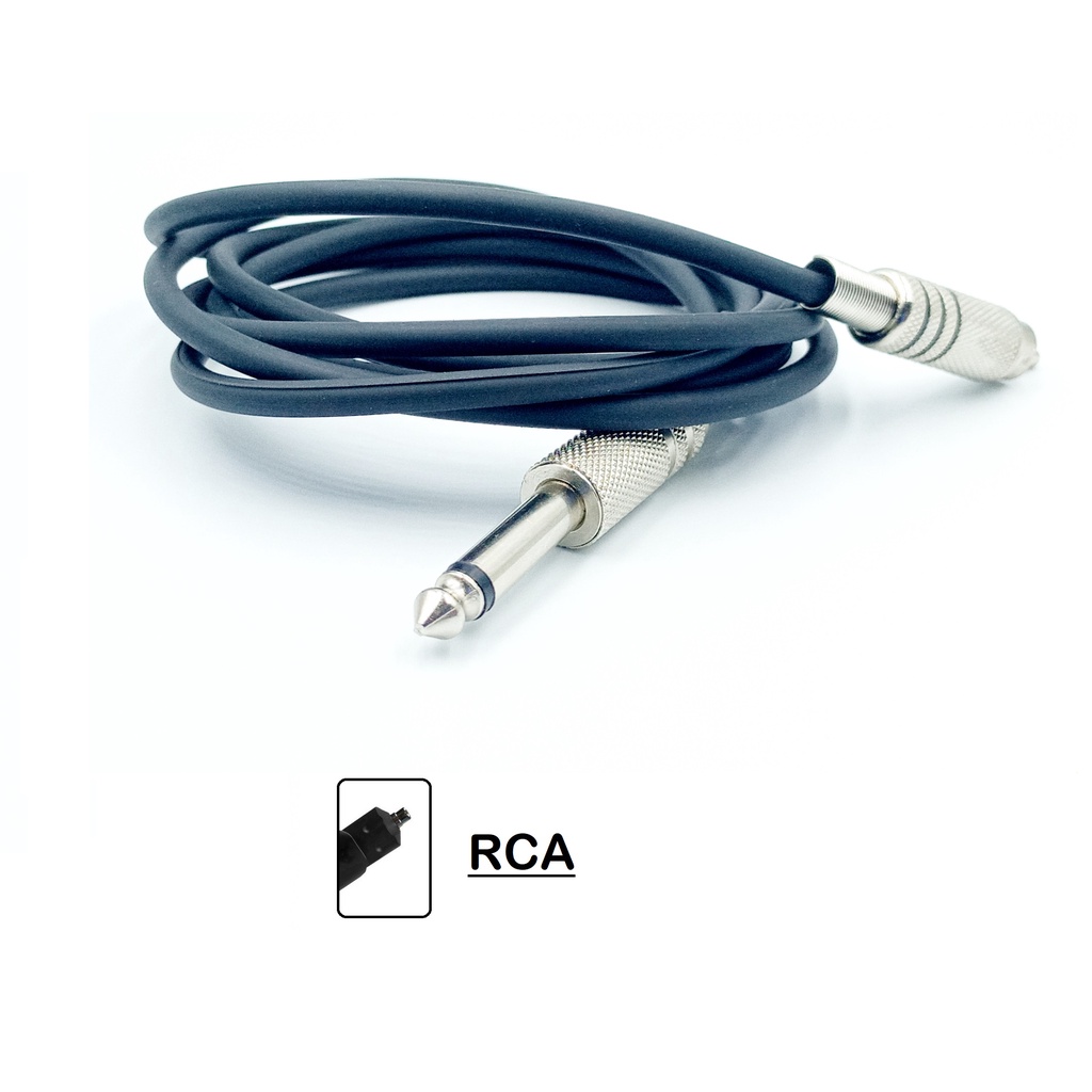 Cabo P10/ Rca Maquina  pop,pen,x13, para Tatuagem Original Borracha 1,6 Cod:0136
