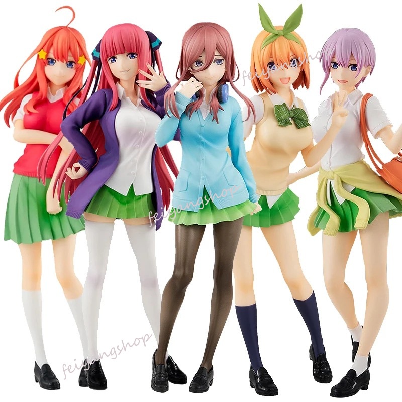 The Quintesential Quintuplets action figure Nakano Ichika Nino Miku Yotsuba Itsuki Coleção Maiô