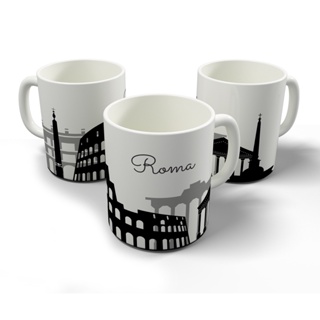 Caneca Personalizada Lugares Roma em Oferta na Shopee
