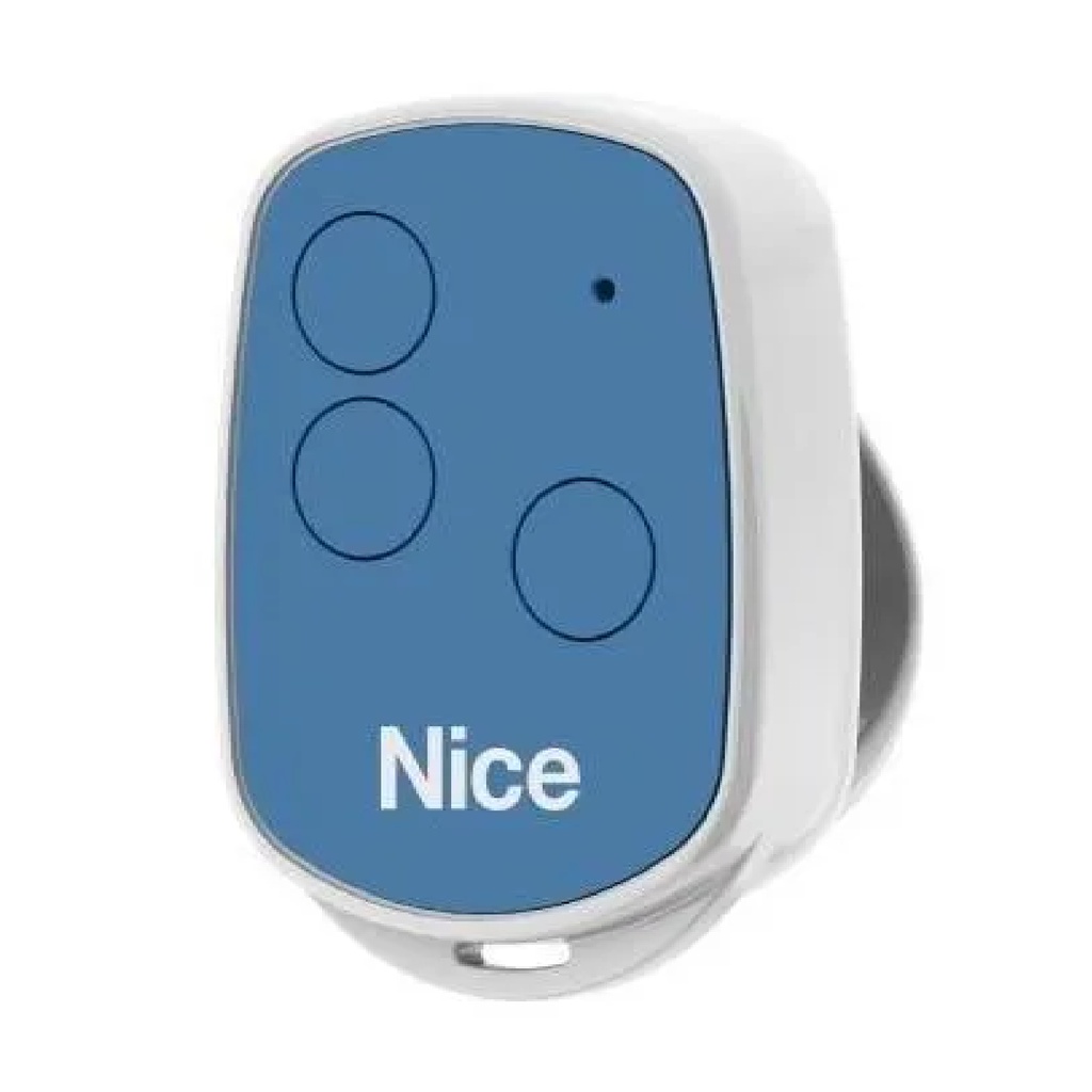 Controle Remoto Open Tech Azul Para Alarme Genno Nice