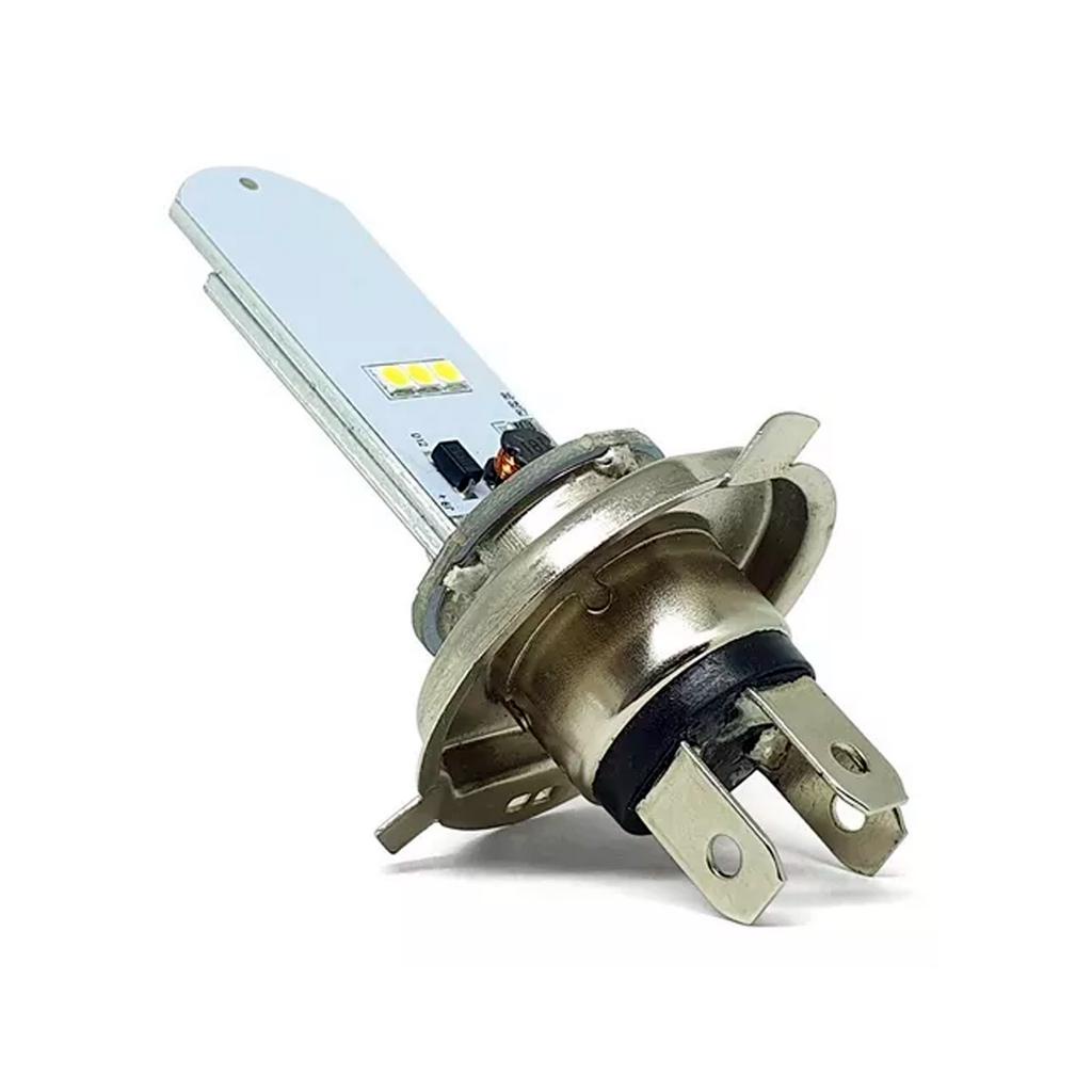 Lâmpada Moto Led Efeito Xenon H4 6500k Eco