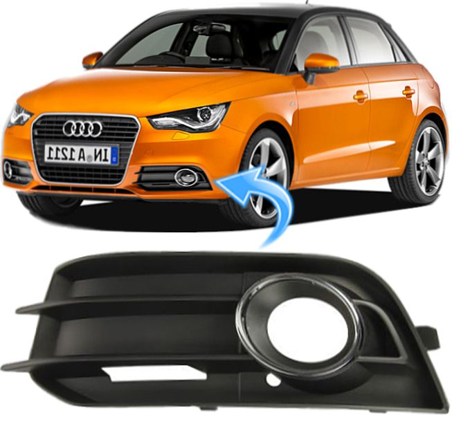 Grade Farol De Milha Audi A1 Sportback 1.4 16v Attraction E Sport De 2011 À 2015 Com Milha -Esquerdo